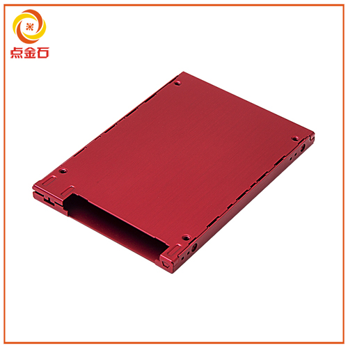 SSD铝合金外壳 迷彩氧化铝壳 移动电铝外壳