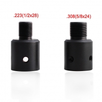 Cnc玩具枪配件 Ruger 10/22螺纹管适配器 Muzzle Brake Adapter 1/2-28 5/8-24