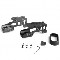 Cnc玩具枪配件 ALG Defense 导轨+底座 金属支架 适合Glock 3代
