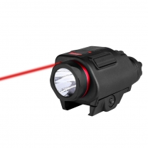 Spinaoptics 通用灯组合红色激光手电筒适用于 20 毫米轨道